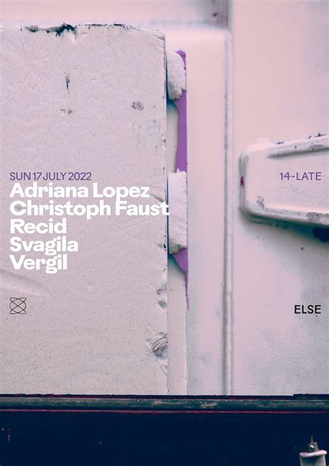 Else : Adriana Lopez, Christoph Faust, Recid, Svagila, Vergil em Else