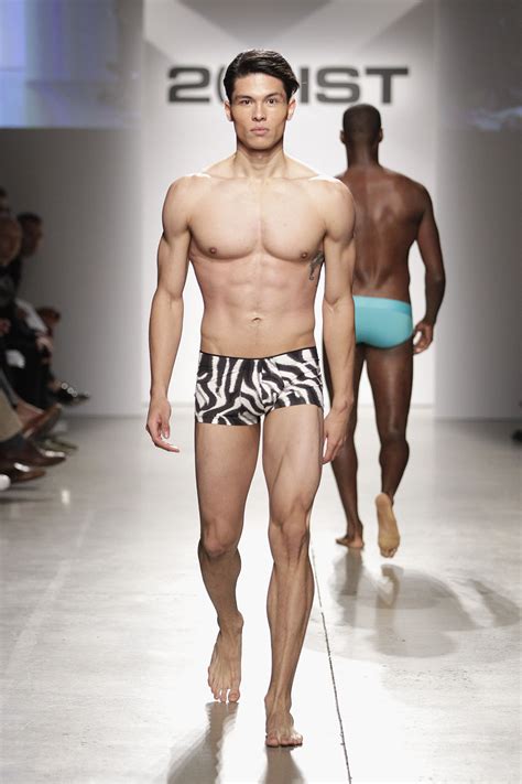 Nude Male Models On Runway