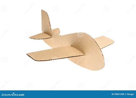Kartonu samolot obraz stock. Obraz złożonej z biurka - 49851289
