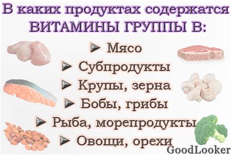 Витамины группы B: общая характеристика + обзор видов