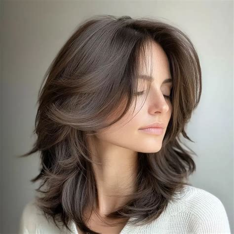 medium length hair  layers shoulder length hair cuts medium