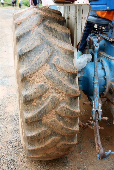 Large Wheels of the Tractor. Stock Image - Image of large, tires: 42079697