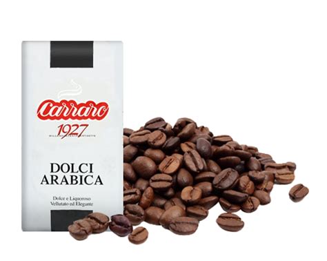 Carraro Carraro Dolci Arabica Kawa ziarnista 1kg marven.pl