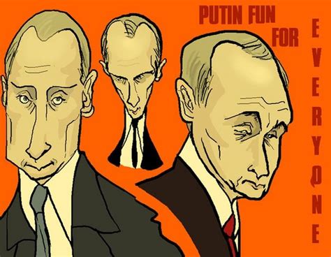 Сатирические карикатуры на Путина с зарубежных сайтов