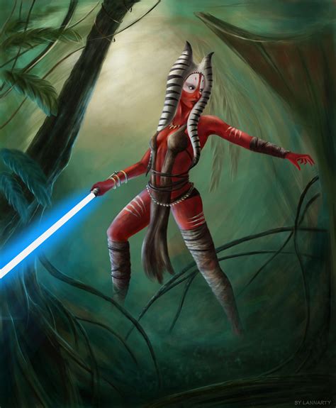 Shaak Ti by Lannarty on DeviantArt