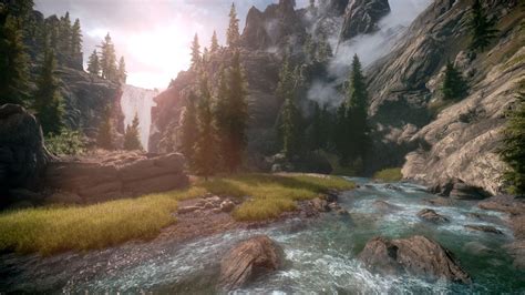 Here's what Skyrim looks like with up to 100 graphics mods at a time ...