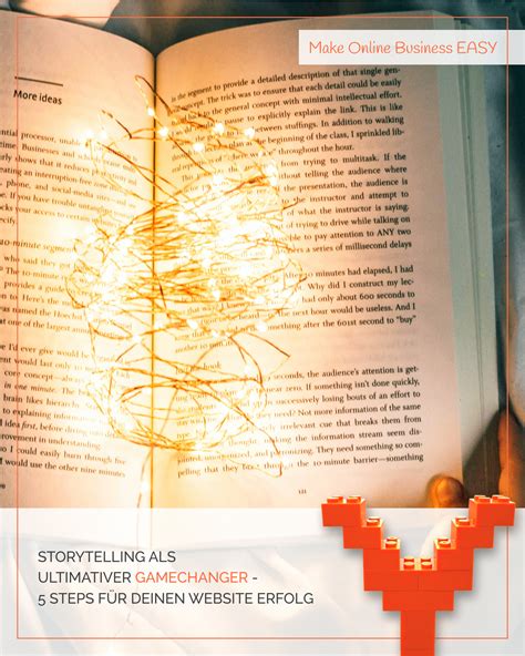 Storytelling als ultimativer GAMEchanger - 5 Steps für deinen Website