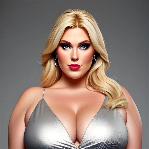 huge plus size blonde young beautiful extremly tall girl with small