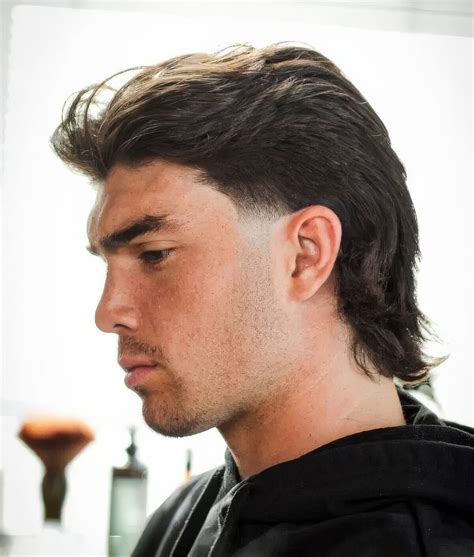 edgy  hot men mullet haircuts styleoholic