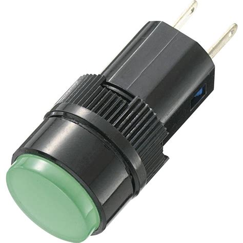 TRU COMPONENTS LED-Signalleuchte Grün 24 V/DC, 24 V/AC AD16-16A/24V/G ...
