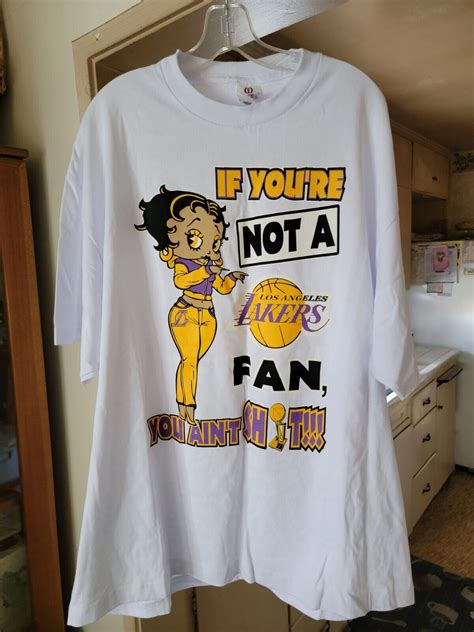 VINTAGE 2000S WORLD CHAMPION LA LAKERS BETTY BOOB DOU… - Gem