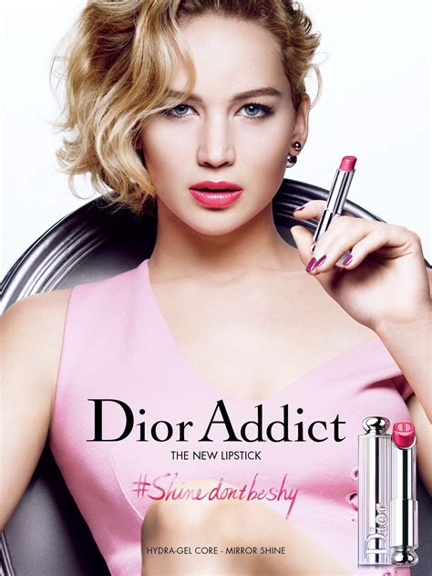 JENNIFER LAWRENCE | DIOR PARIS COSMETICS "DIOR ADDICT " CAMPAIGN