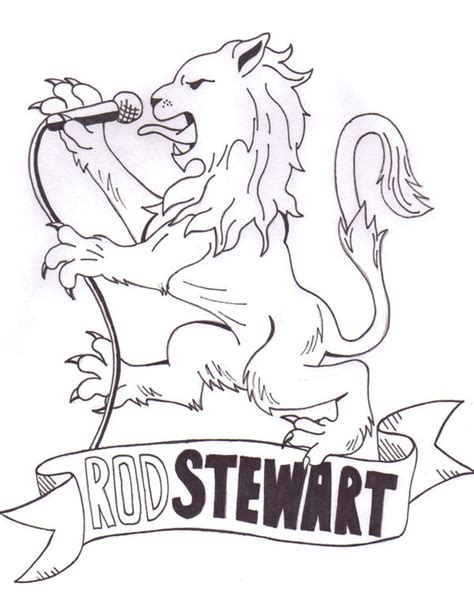 Rod Stewart Crest Logo by RodStewartFan on DeviantArt