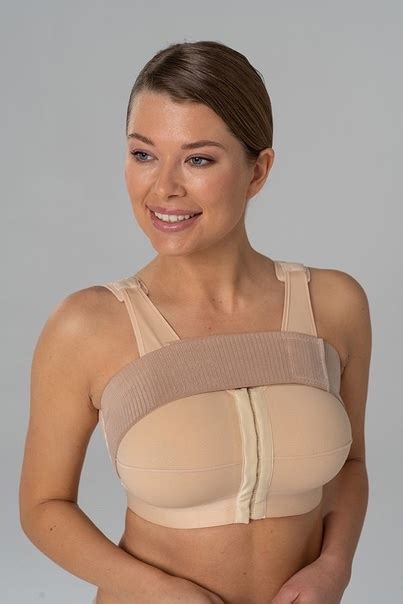 Послеоперационный бюстгальтер #SHAPESKIN с лентой предназначен для ...