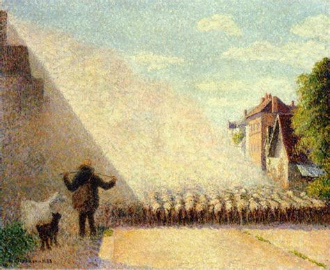 Pure Landscapes: Camille Pissarro, 1885-89 – The Eclectic Light Company