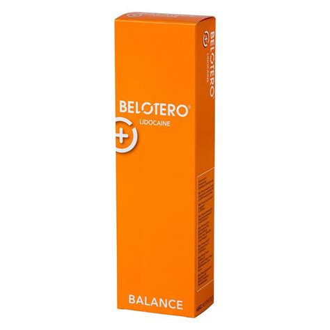 Belotero Balance with Lidocaine dermal filler