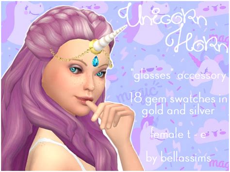 Sims 4 Unicorn Horn CC