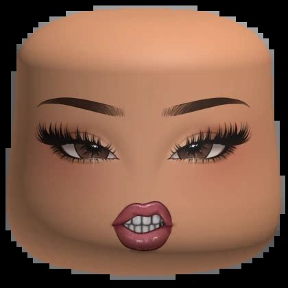 Sassy Girl Makeup Cheeks Head | Roblox Item - Rolimon's