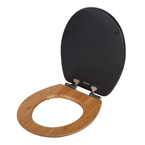 Сиденье для унитаза Wirquin Black Touch МДФ с микролифтом (20722853 ...