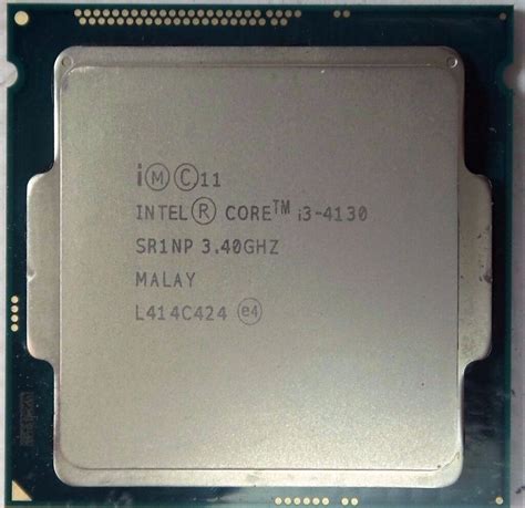 Intel Core i3-4130 CPU Processor SR1NP 3.40GHz FCLGA1150 Socket ...