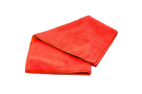 Салфетка из микрофибры 220гр/м2 35х40см красная - купить оптом по ...