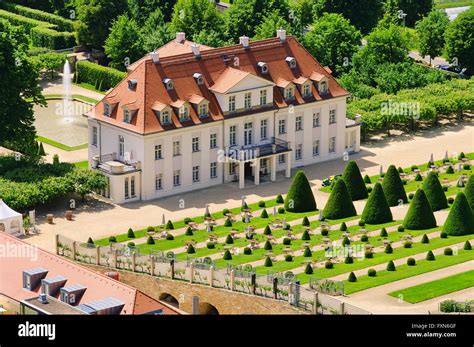 Radebeul Schloss Wackerbarth - Radebeul palace Wackerbarth 02 Stock ...