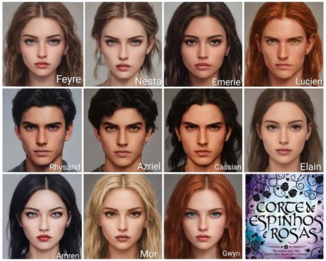 Corte De Espinhos E Rosas Personagens