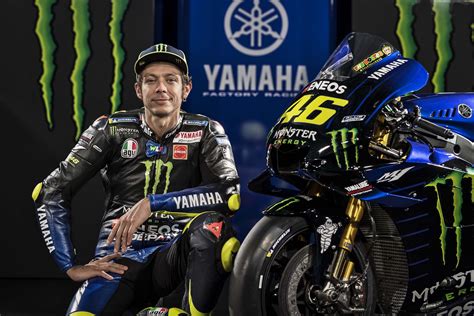 Valentino Rossi #46 Monster Yamaha MotoGP Team