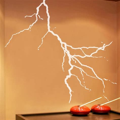 Lightning Bolt Wall Decal Sticker pair. Kid's Room Wall - Etsy