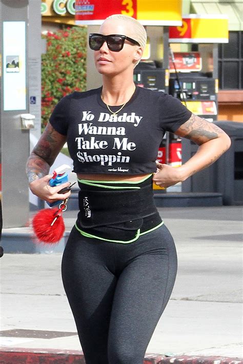 AMBER ROSE Out and About in Studio City 12/27/2015 - HawtCelebs
