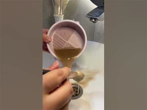 Асмр. Моем кисти. #мейкап #кистидлямакияжа - YouTube