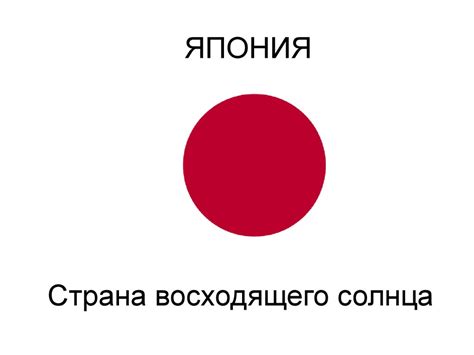 Страна восходящего солнца - презентация онлайн