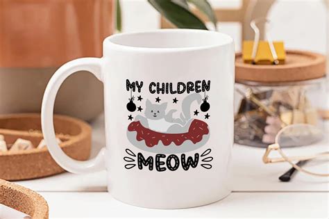 My Children Meow Graphic by BrenBox · Creative Fabrica