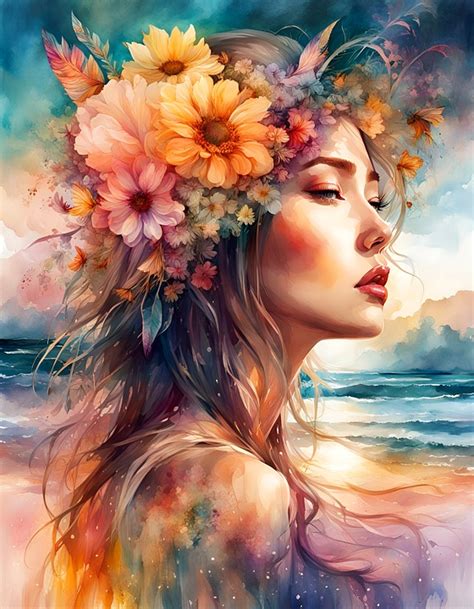 Download Ai Generated, Woman, Portrait. Royalty-Free Stock Illustration ...