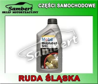olej przekładniowy MOBIL MOBILUBE 1 SHC 75W90 1L - 5989840506 ...
