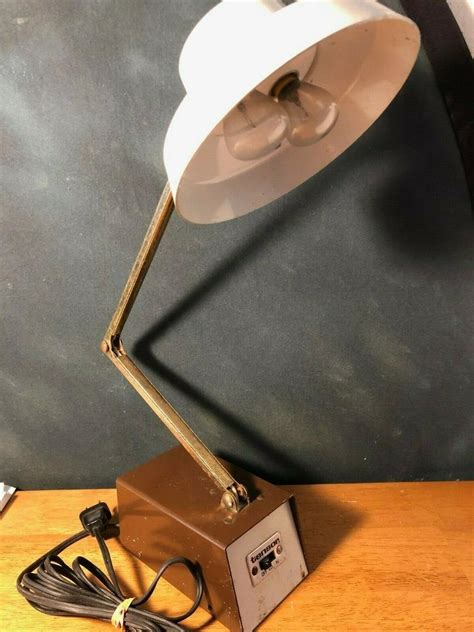 Vintage Tensor Desk Lamp 8500 Hi Lo Mid Century Modern 2 Bulbs Witches ...