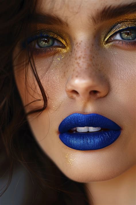 29+ Daring Blue Lipstick Ideas