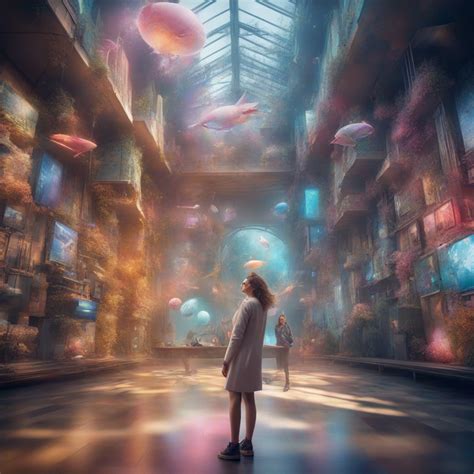 KREA AI - [design a captivating piece of art for a cutting-e...