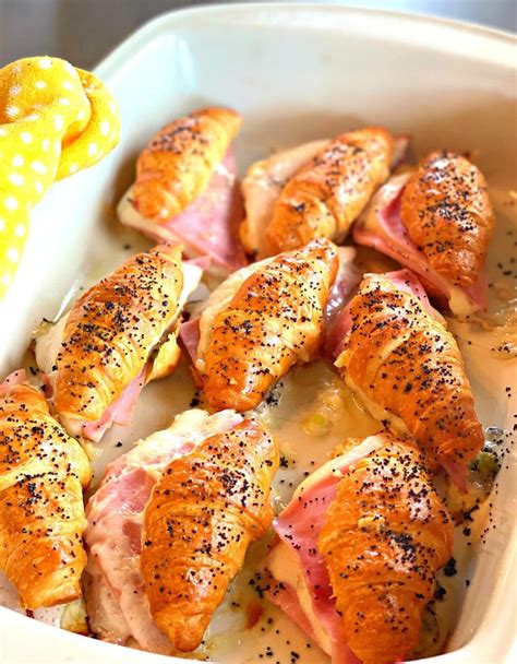 Yummy Ham and Cheese Croissants - Lou Lou Girls