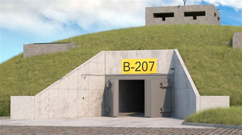 핵벙커 입구 3D 모델 $79 - .3ds .blend .c4d .fbx .max .ma .lxo .obj - Free3D