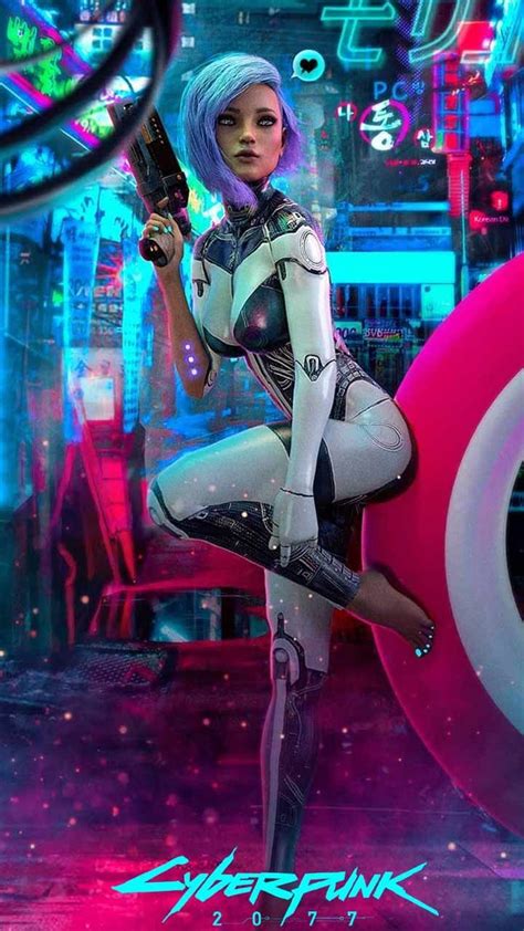 Cyberpunk 2077 Cyborg Girl Wallpapers - Wallpaper Cave