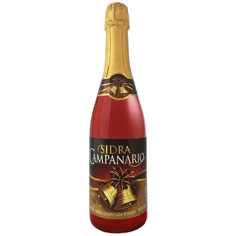 Pack de 12 Sidra Campanario Rosada 700 ml Campanario Rosada | Bodega