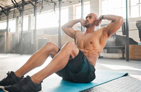 crunches exercise steps