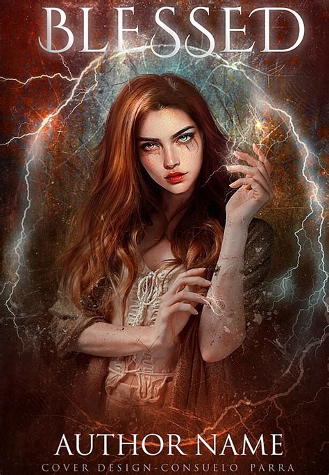 blessed  book cover designer