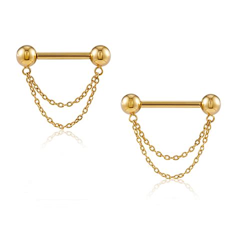 Nipple Jewelry 12 Gauge - JewelryOnLight