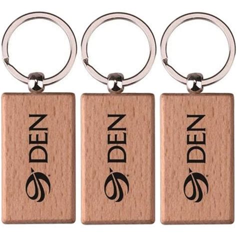 Custom Wooden Key Holders (1.25" x 2.625" x 0.25" Dia.)