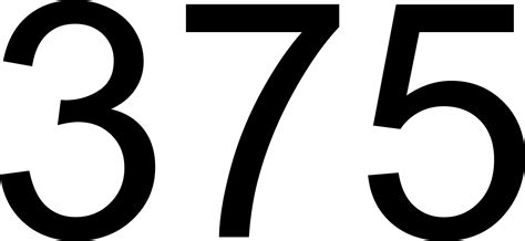 375 — триста семьдесят пять. натуральное нечетное число. регулярное ...