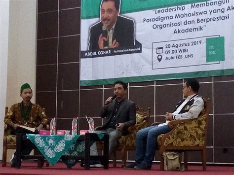 abdul kohar organisasi memperbesar ruang toleransi