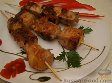 Шашлык, рецепты на RussianFood.com: 1045 рецептов шашлыка