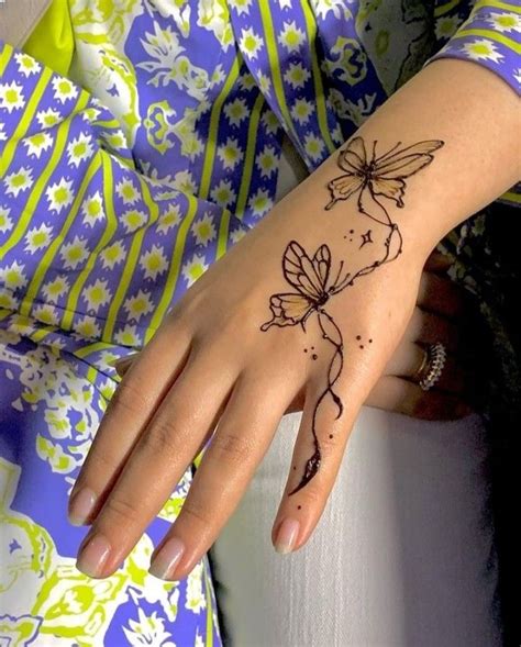 Henna Designs Butterfly